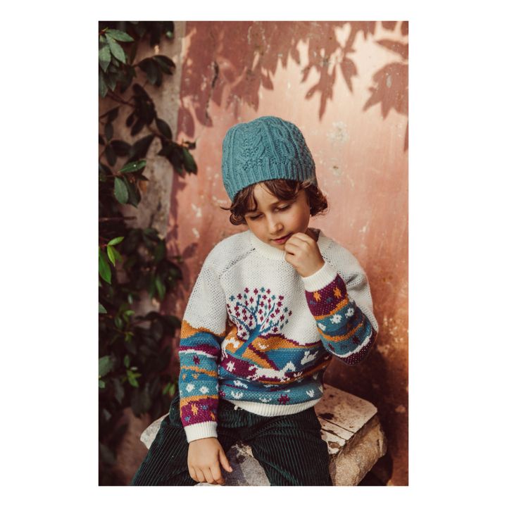 Nico Jacquard Jumper Crudo- Imagen del producto n°3