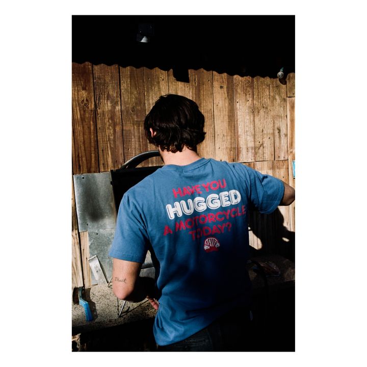 Rhinestone T-shirt | Azul Rey- Imagen del producto n°1