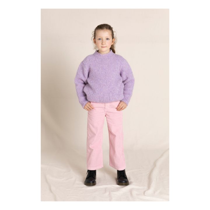 Jeans Cropped Charlie | Blassrosa- Produktbild Nr. 1