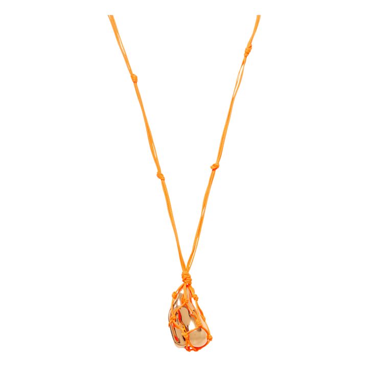 Baroque Pear String Necklace | Naranja- Imagen del producto n°3
