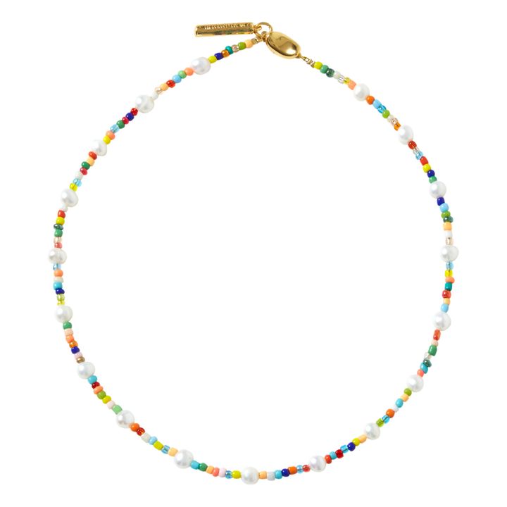 Collier Perles d'Eau Douce Naturelles | Blanc- Image produit n°0
