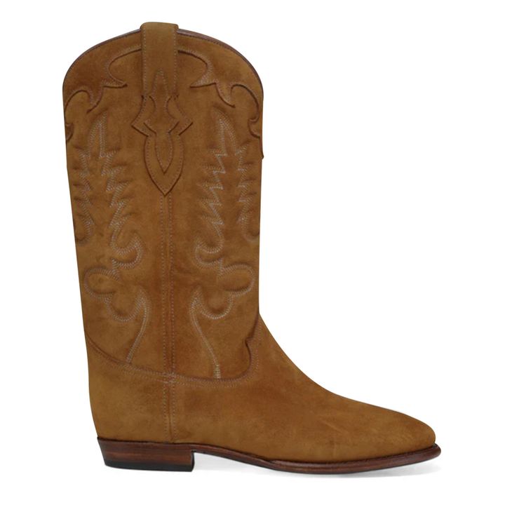 Midnight Suede Boots | Tabacco- Immagine del prodotto n°0