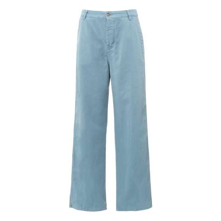 Baylor Twill Trousers | Blau- Produktbild Nr. 0