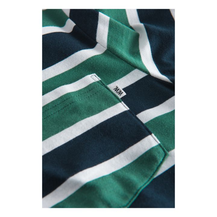 T-shirt Rayé | Bleu marine- Image produit n°2