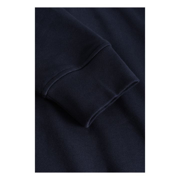 Tye AA Organic Cotton Jumper | Blu marino- Immagine del prodotto n°3