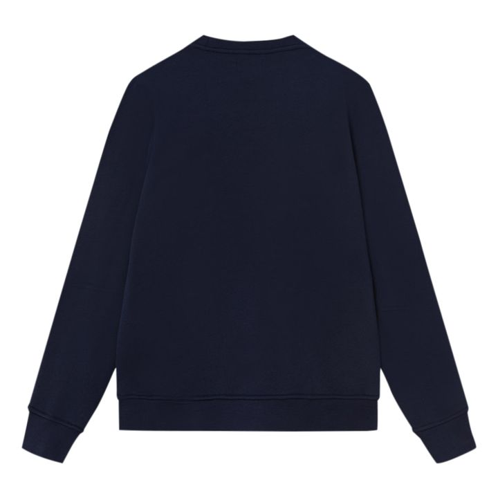 Tye AA Organic Cotton Jumper | Blu marino- Immagine del prodotto n°4