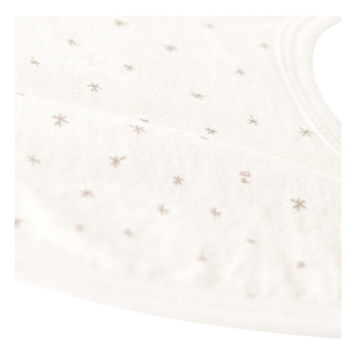 Buria Organic Cotton Bib | White- Product image n°1