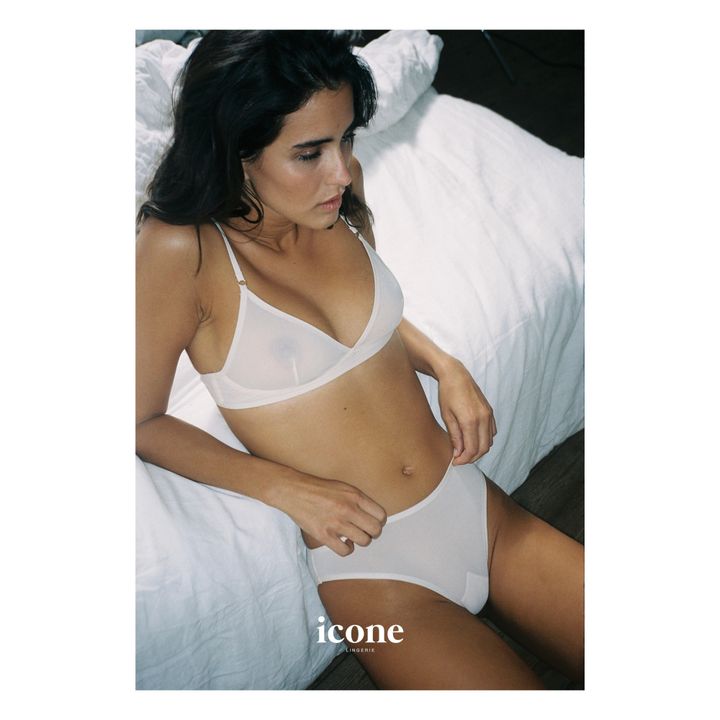 Soutien-gorge Martha Tulle | Ivoire- Image produit n°4