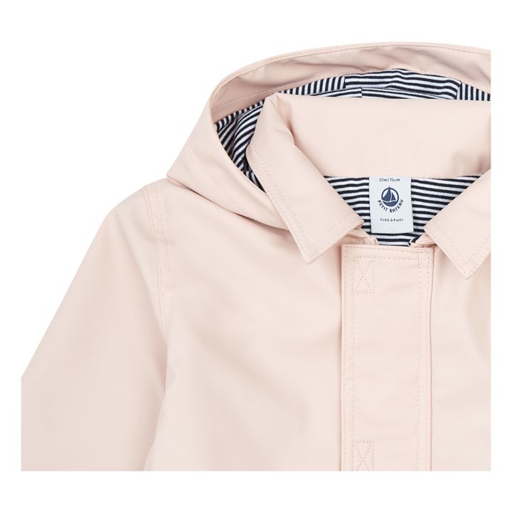 Hooded Raincoat | Rosa- Imagen del producto n°1