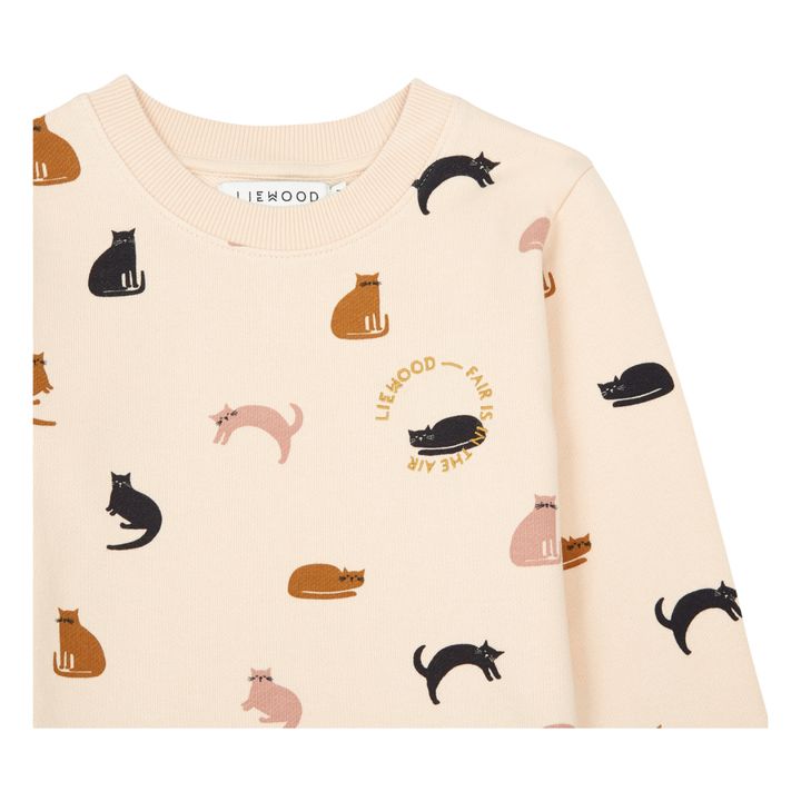 Sweatshirt Thora Bio-Baumwolle | Rosa- Produktbild Nr. 1