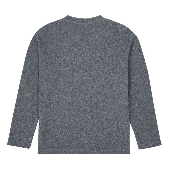 Henley T-shirt | Dunkelgrau- Produktbild Nr. 2