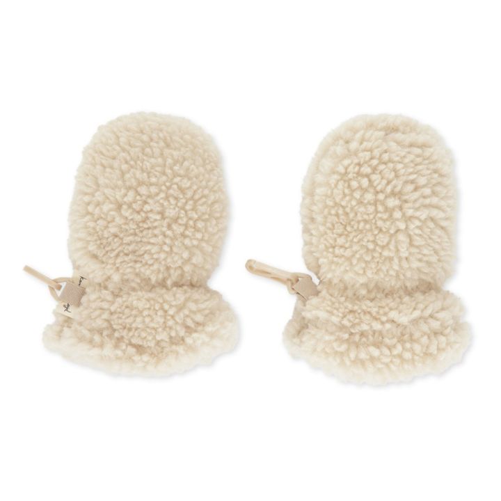 Moufles Teddy Grizz | Ecru- Image produit n°0