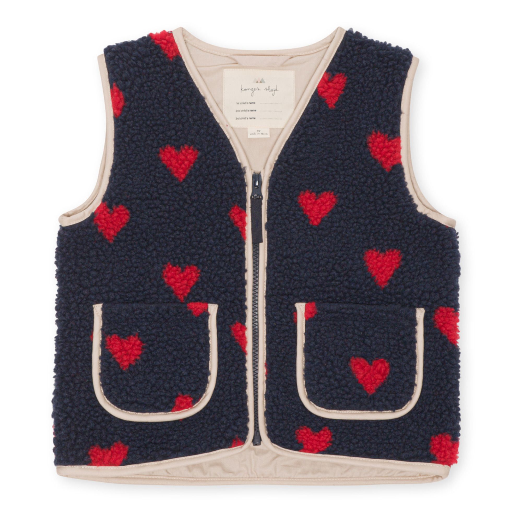 Gilet Sans Manche Teddy Grizz | Bleu marine- Image produit n°0