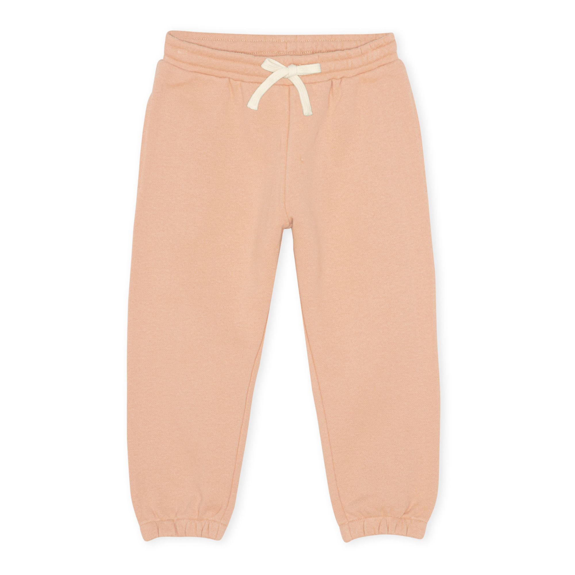 Jogger Coton Bio Lou | Rose pâle- Image produit n°0