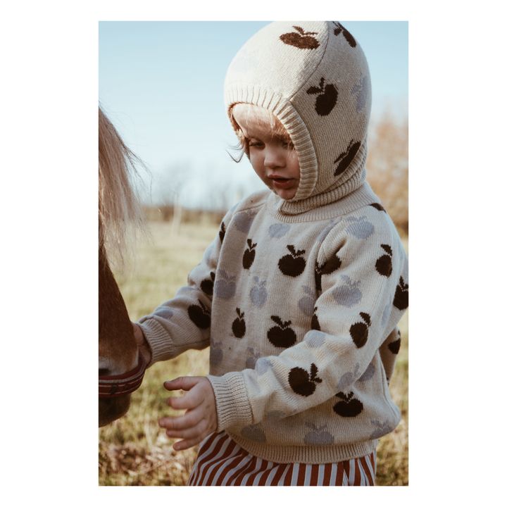 Belou Merino Wool Jumper | Crema- Imagen del producto n°1