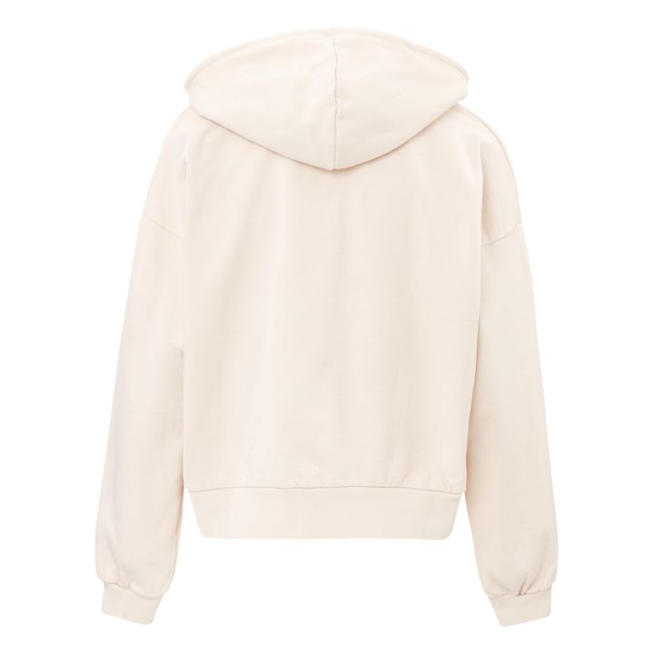 Logo Organic Cotton Hoodie - Women’s Collection | Ecru- Product image n°1