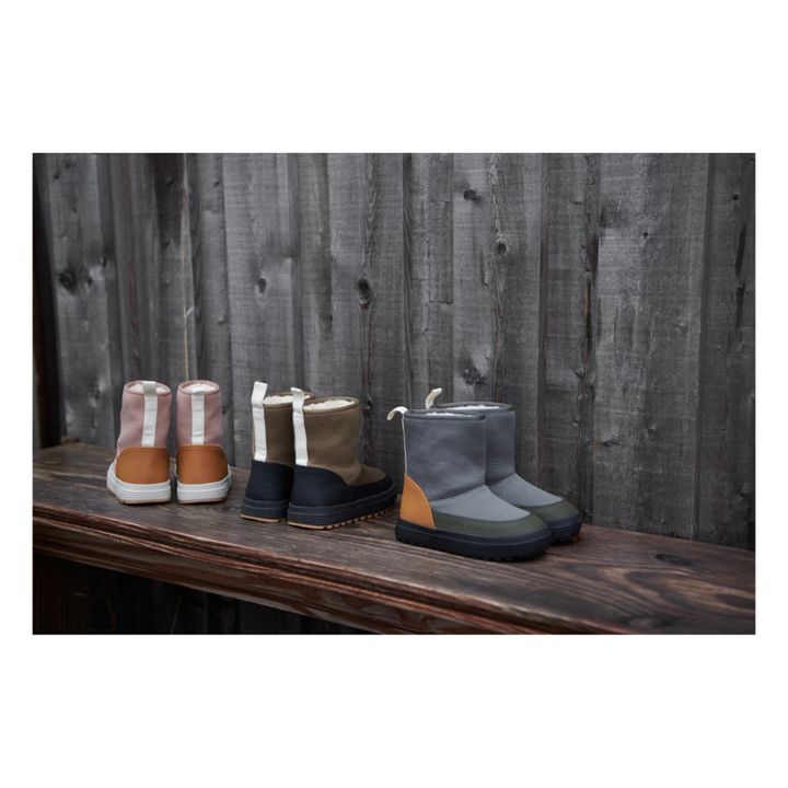 Botas con forro Matt | Verde Kaki- Imagen del producto n°1