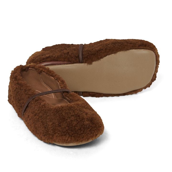 Pantuflas Shearling | Marrón- Imagen del producto n°1