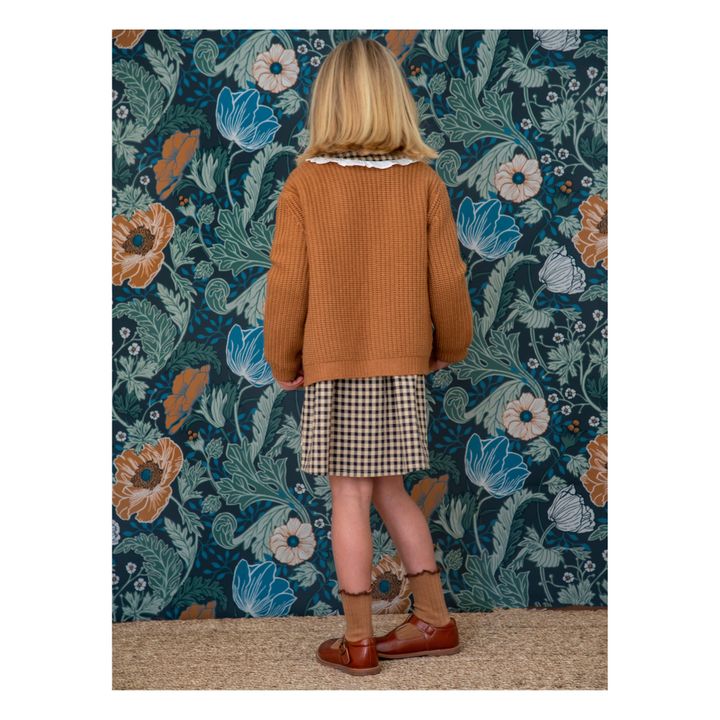 Cardigan Laine Recyclée Philo | Camel- Image produit n°5