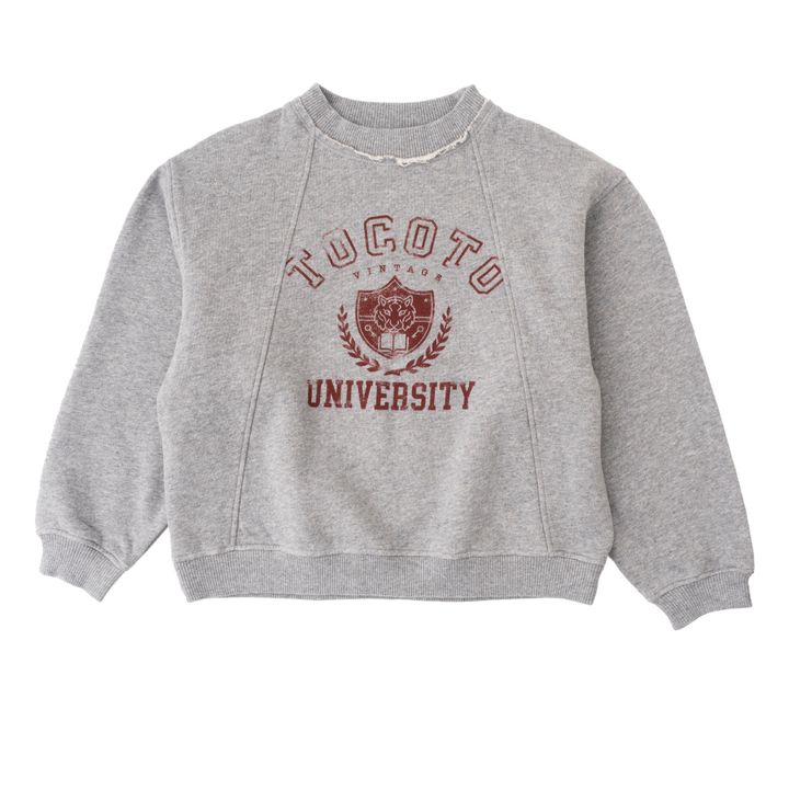 Logo Sweatshirt | Grau- Produktbild Nr. 0