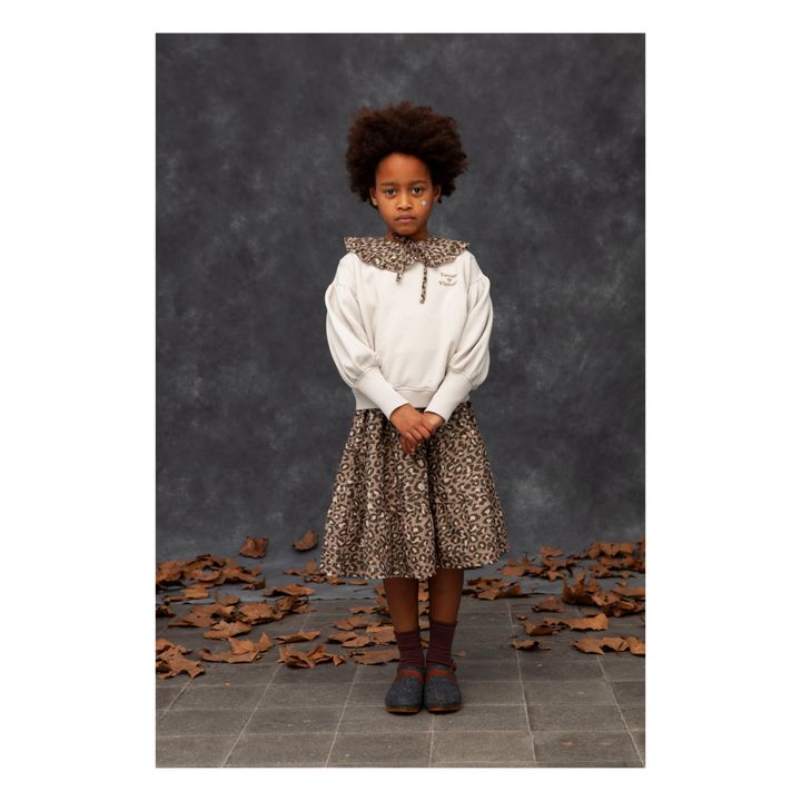 Tocoto Embroidered Sweatshirt | Blanco- Imagen del producto n°1