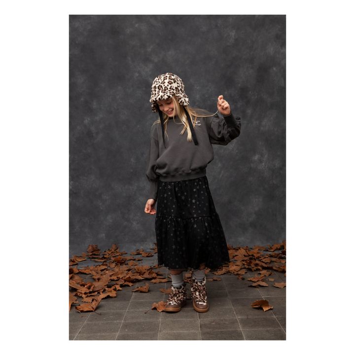 Tocoto Embroidered Sweatshirt | Gris Antracita- Imagen del producto n°1