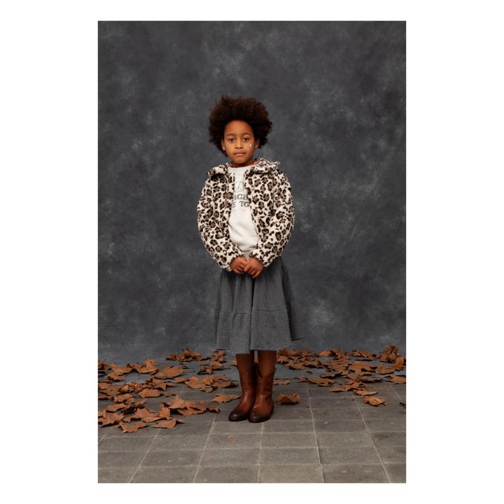 Leopard Print Jacket | Beige- Imagen del producto n°1