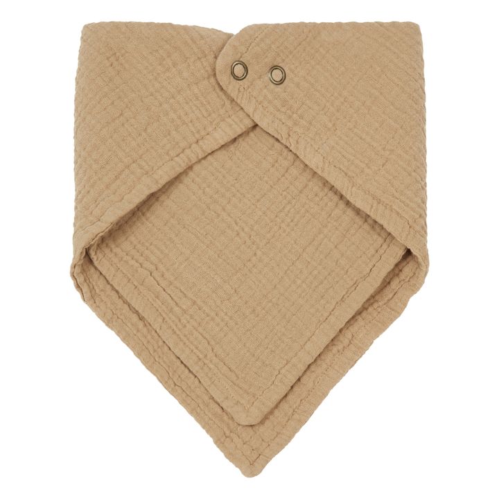 Bandana Muslin aus Bio-Baumwolle | Kamelbraun- Produktbild Nr. 1