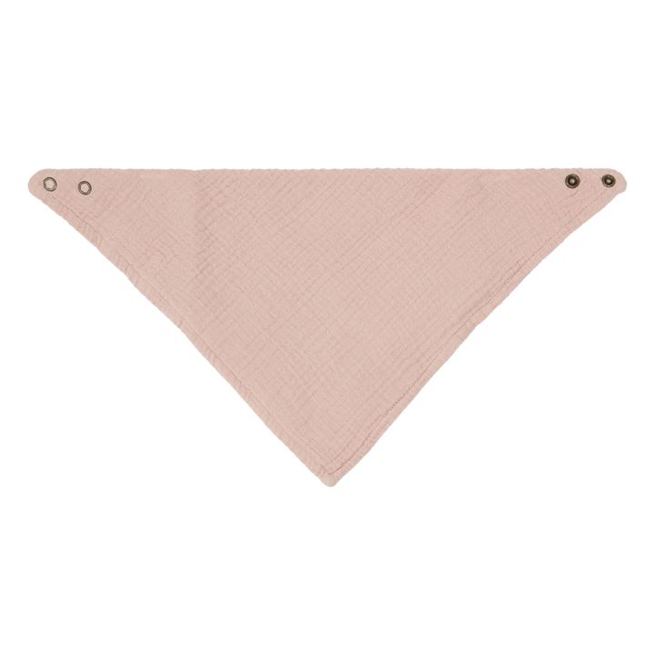 Organic Cotton Muslin Bandana | Rosa Viejo- Imagen del producto n°2