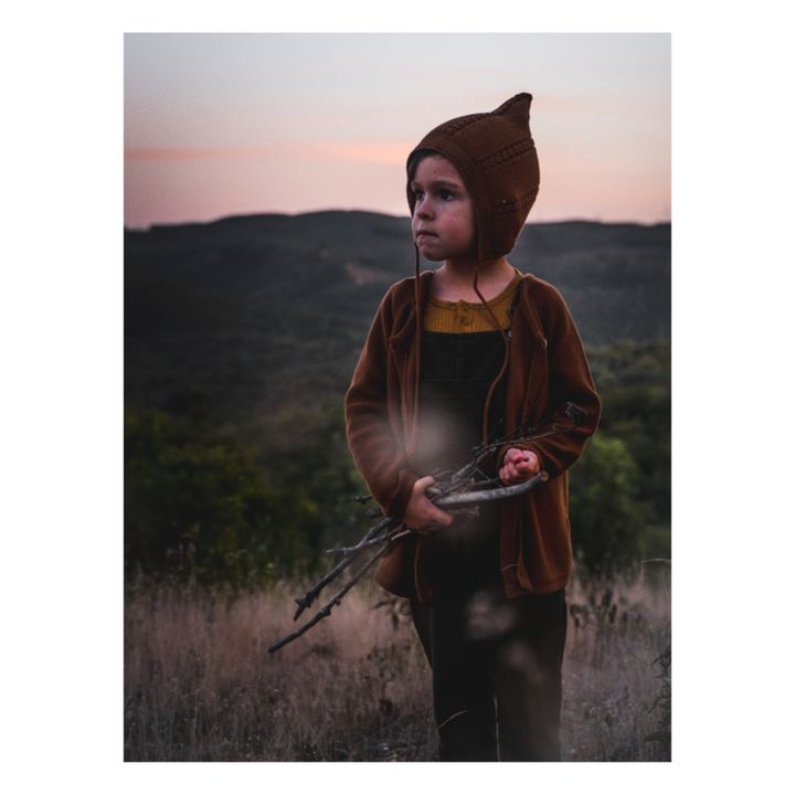 Organic Cotton Gnome Knit Beanie | Óxido- Imagen del producto n°2