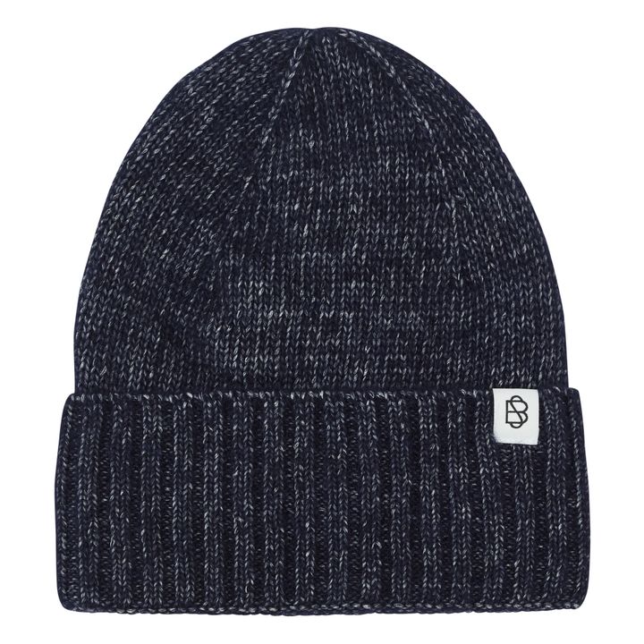Lenny Alpaca Wool Beanie | Azul Marino- Imagen del producto n°0
