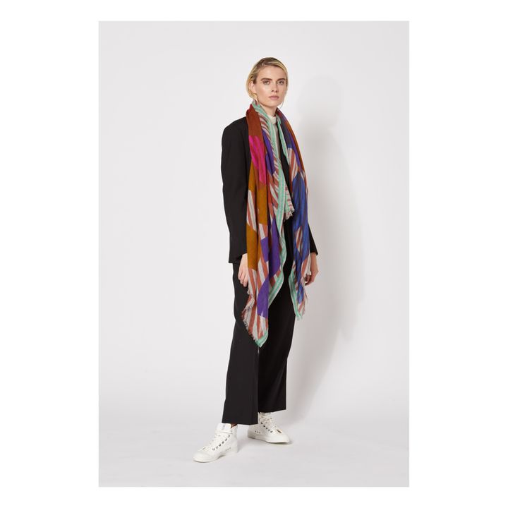 Samba Woollen Scarf | Arancione- Immagine del prodotto n°1
