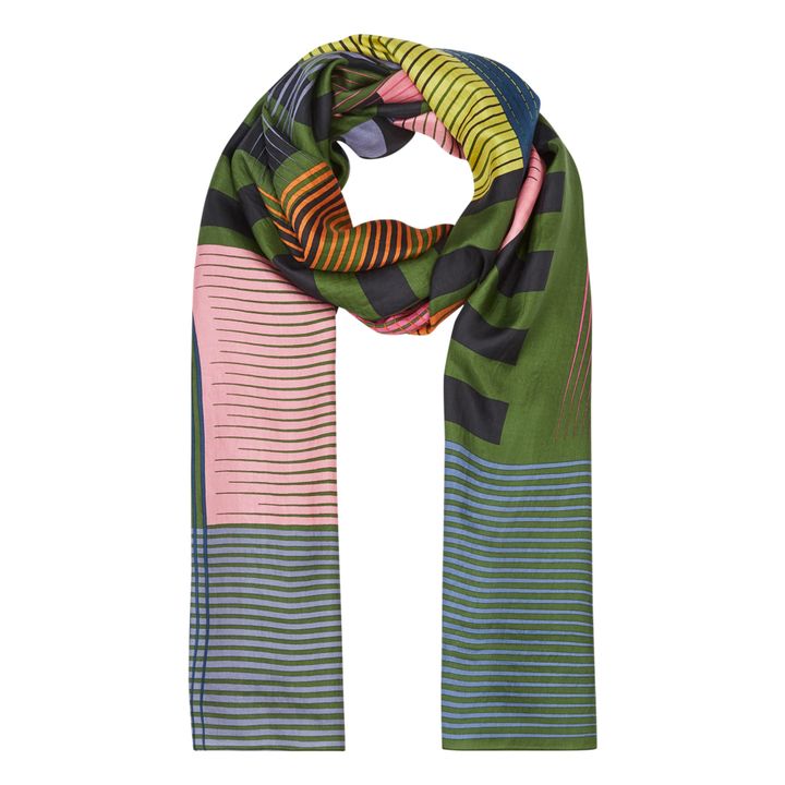 Magnetic Silk Scarf | Rosa- Immagine del prodotto n°4