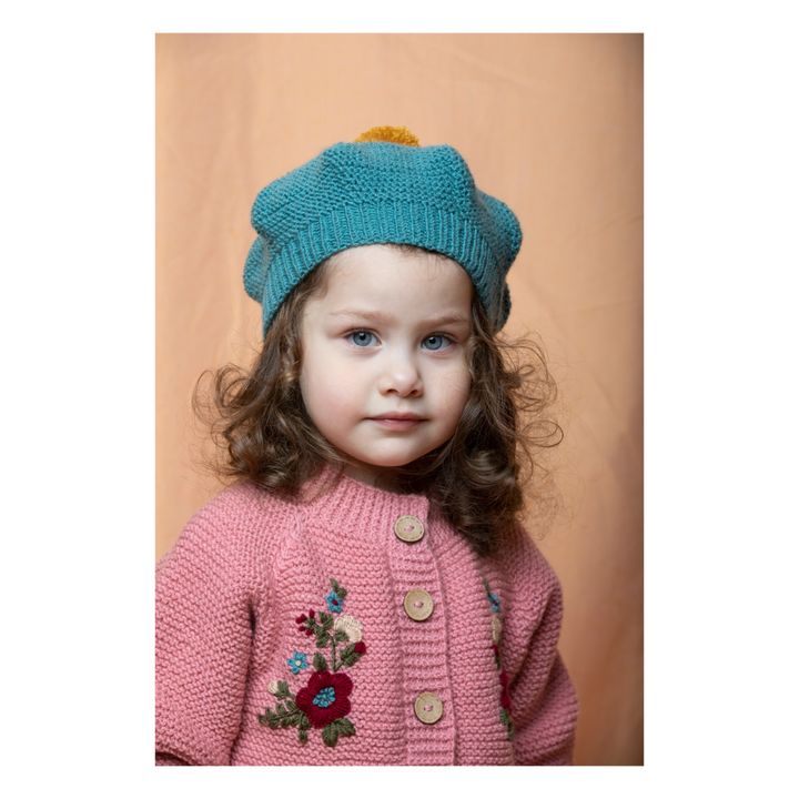 Hand Embroidered Cardigan | Rosa- Imagen del producto n°2