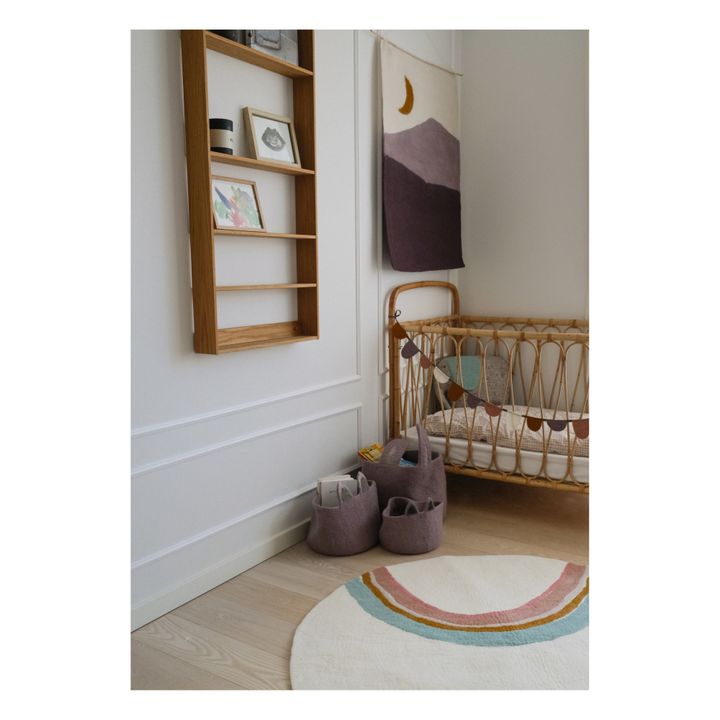 Alfombra de fieltro Indreni | Blanco- Imagen del producto n°4
