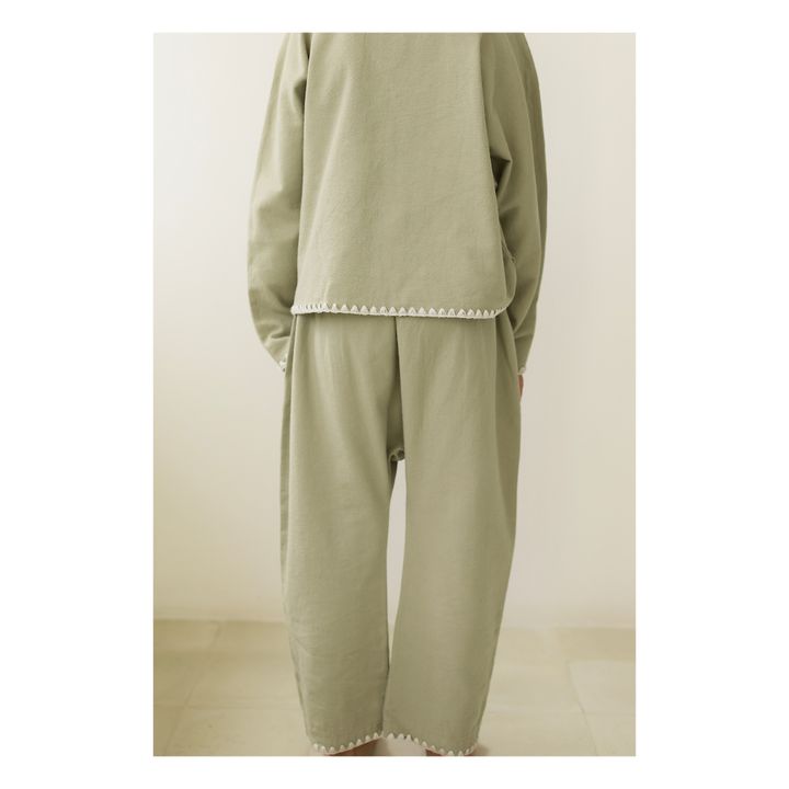 Valan Organic Cotton Trousers | Salbei- Produktbild Nr. 8
