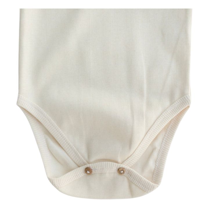 Organic Cotton Bodysuit | Crudo- Imagen del producto n°1