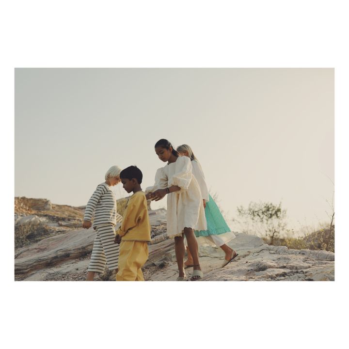 Delano Organic Cotton Kurta Shirt | Ocre- Imagen del producto n°3