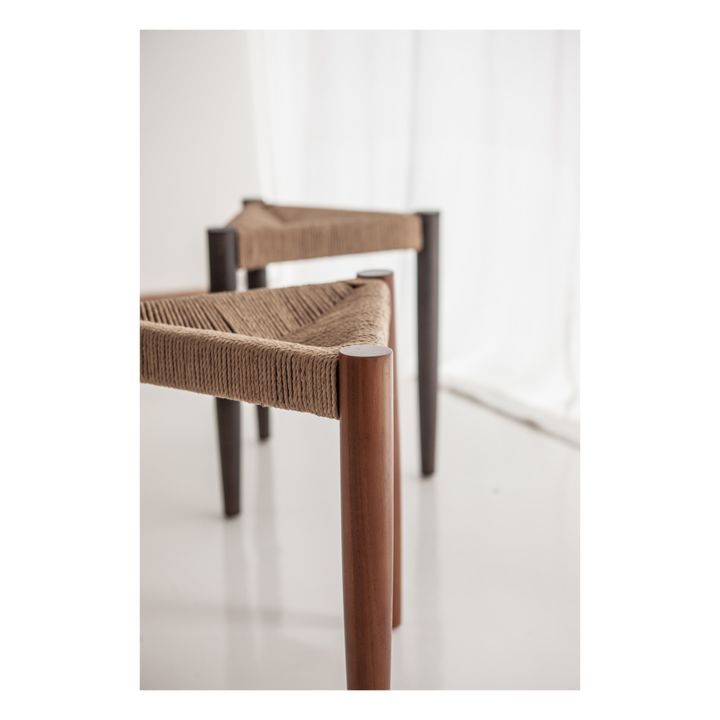 Tabouret Dewi | Bois clair- Image produit n°4