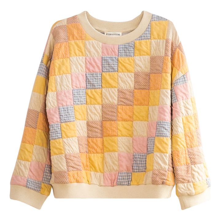Patchwork Sweatshirt | Amarillo- Imagen del producto n°0