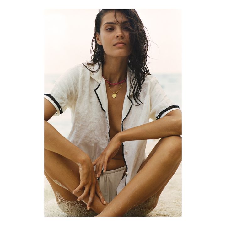 Pump Up The Jam Necklace | Fuchsia- Product image n°3