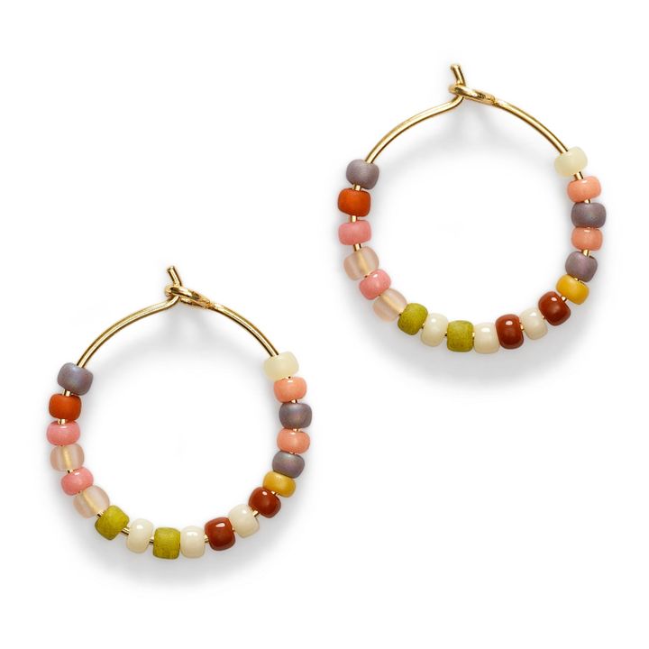 Boucles d'Oreilles Echo | Ivoire- Image produit n°0