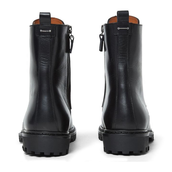 Botines de piel 7497 | Negro- Imagen del producto n°2