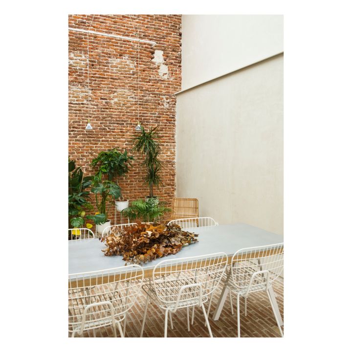 Silla de exterior String | Blanco- Imagen del producto n°1
