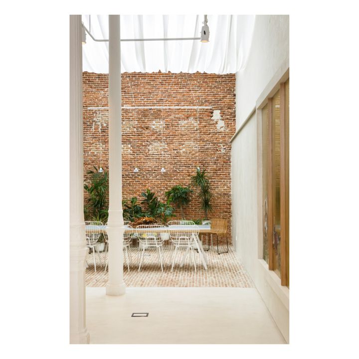 Silla de exterior String | Blanco- Imagen del producto n°4
