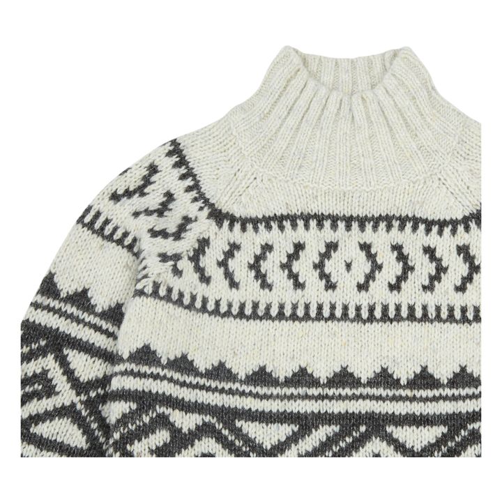 Mylaine Alpaca Wool Jumper | Ecru- Immagine del prodotto n°1
