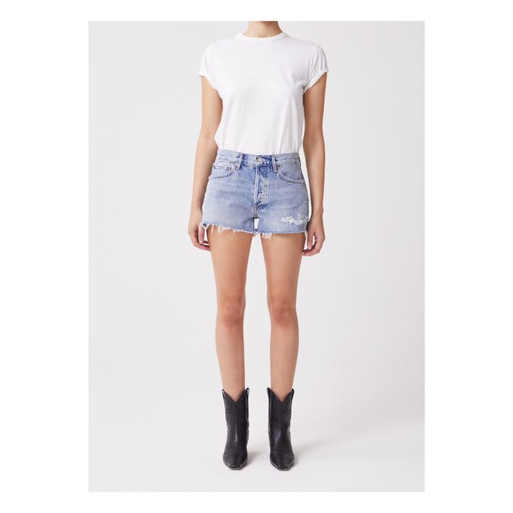 Short Denim Parker de algodón orgánico Freewheeling- Imagen del producto n°0