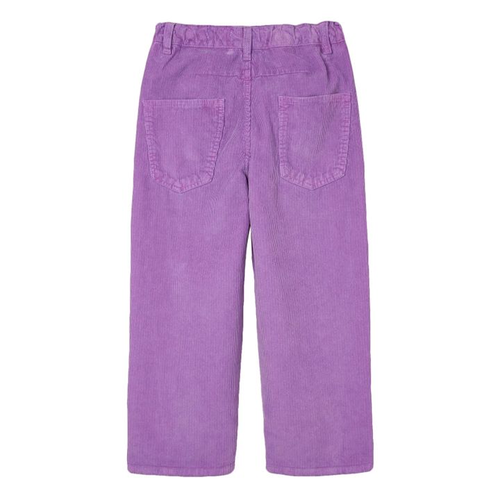 Organic Cotton Trousers | Purple- Product image n°3