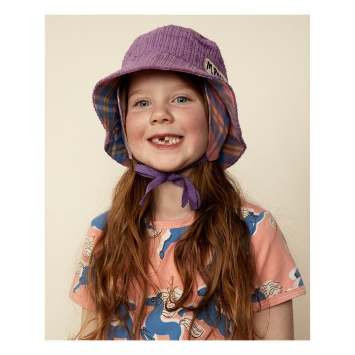 Organic Cotton Bucket Hat Violett- Produktbild Nr. 1