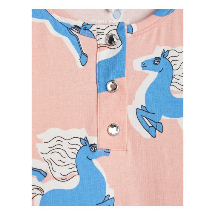 Organic Cotton Horse Dress Pink- Product image n°1